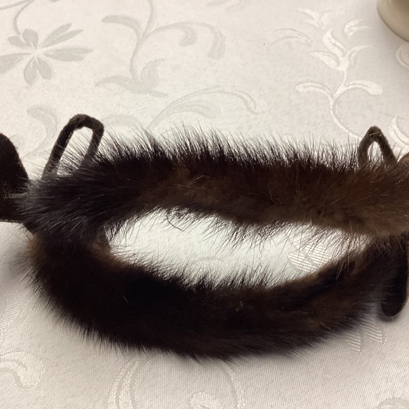 Mink head band. Hat vintage - Picture 7 of 9